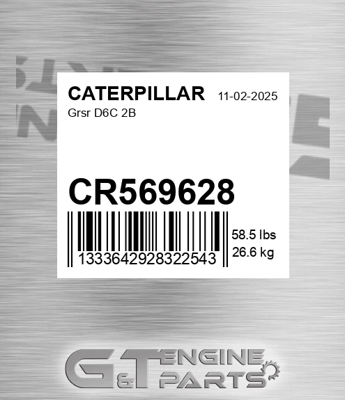 CR5696/28 Grsr D6c 2b for CATERPILLAR