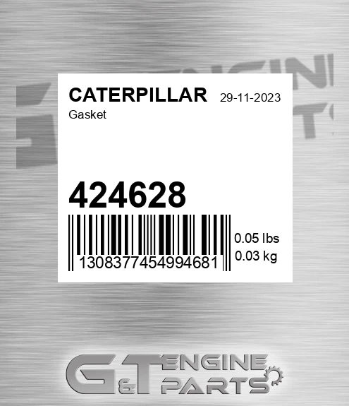 424628 Gasket for CATERPILLAR