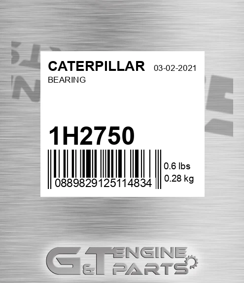 1H2750 Bearing for CATERPILLAR