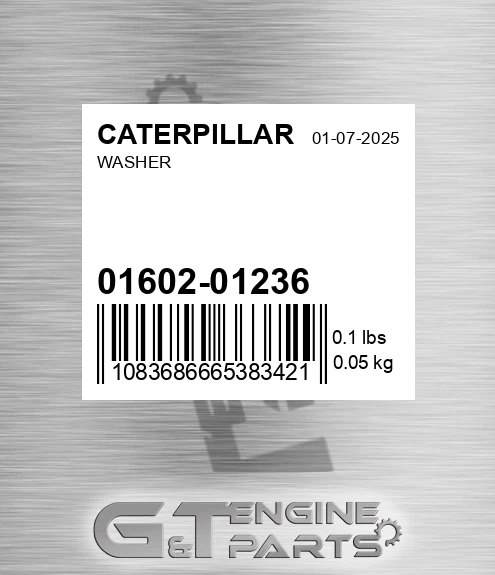 01602-01236 Washer