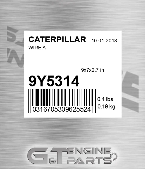 9Y5314 Wire A
