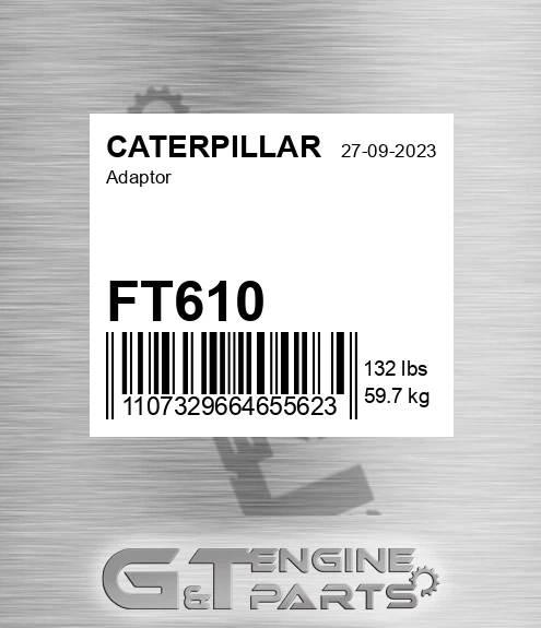 FT610 Adaptor for CATERPILLAR