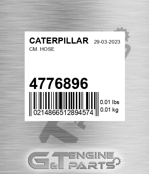 477-6896 Cm. Hose