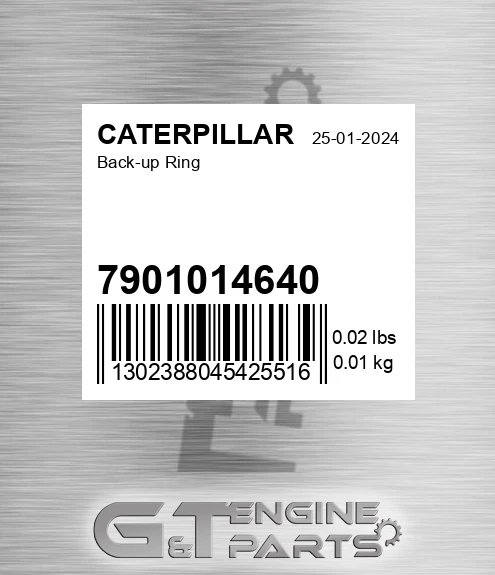 7901014640 Back-up Ring for CATERPILLAR