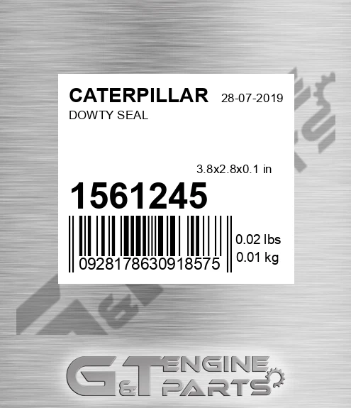156-1245 Dowty Seal for CATERPILLAR