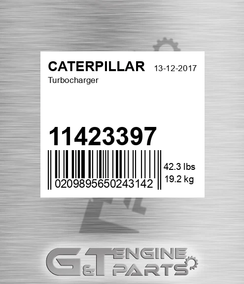 11423397 Turbocharger for CATERPILLAR