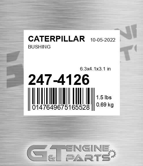 247-4126 Bushing for CATERPILLAR
