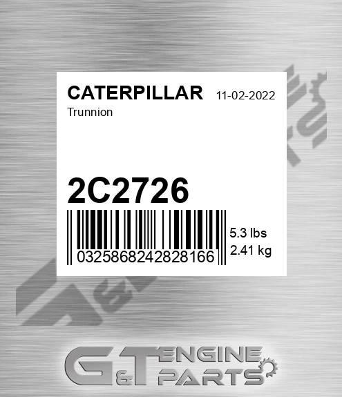 2C2726 Trunnion