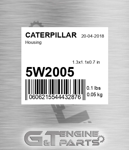 5W2005 CATERPILLAR Housing