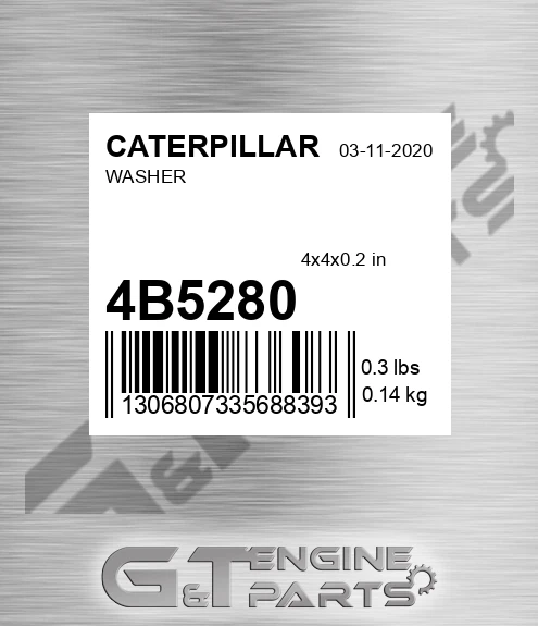 4B5280 Washer
