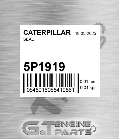 5P-1919 Seal for CATERPILLAR