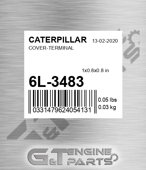 6L-3483 Cover-terminal for CATERPILLAR