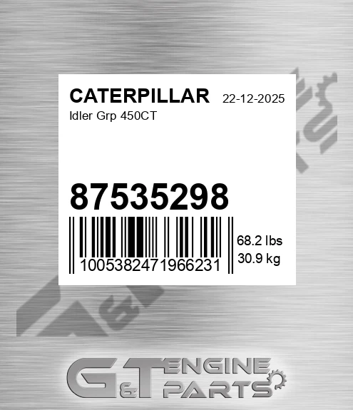87535298 Idler Grp 450ct