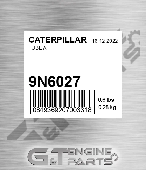 9N6027 Tube A