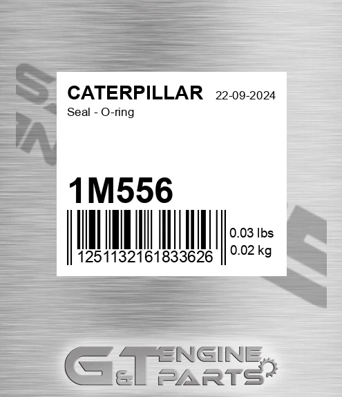 1M556 Seal - O-ring