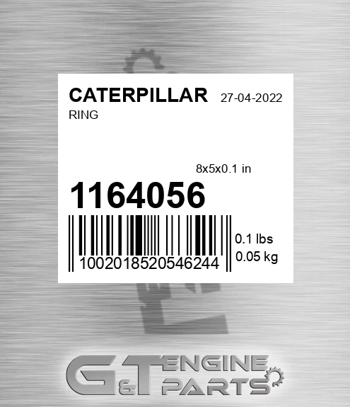 1164056 CATERPILLAR Ring