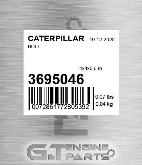 369-5046 Bolt