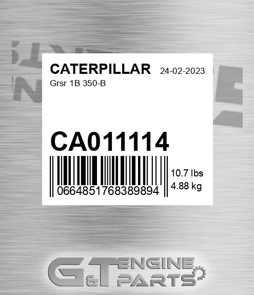 CA011114 CATERPILLAR Grsr 1b 350-b