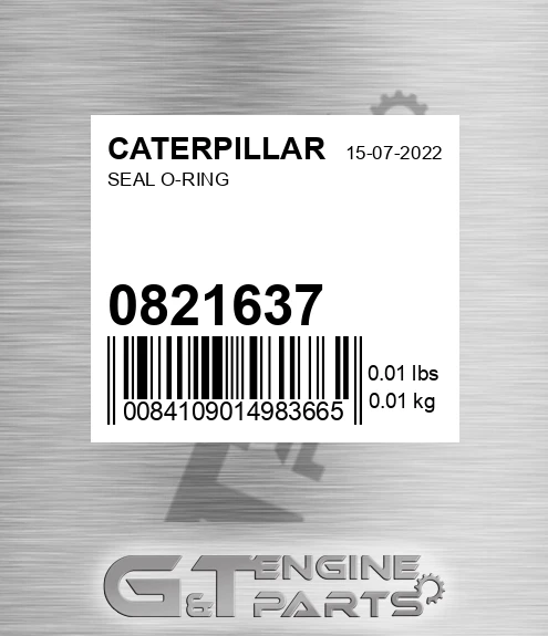 082-1637 Seal O-ring