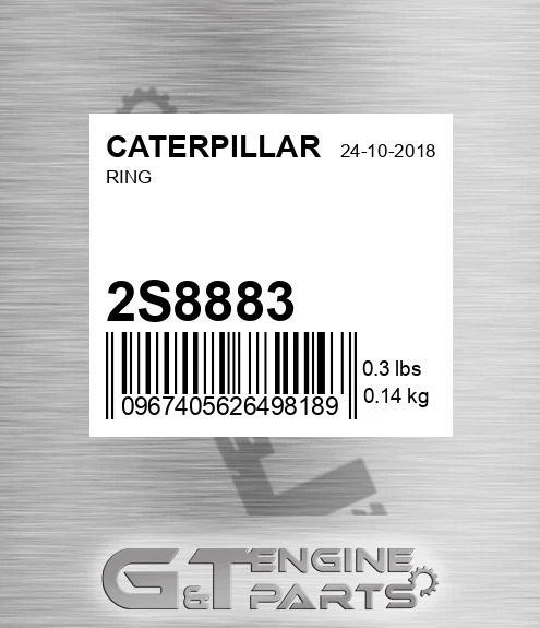 2S8883 Ring for CATERPILLAR