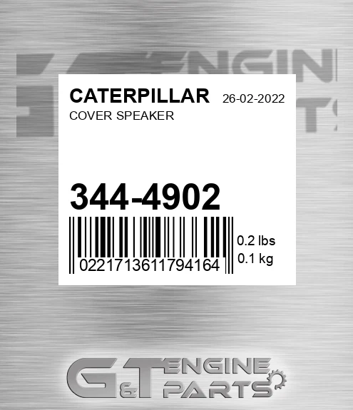 344-4902 Cover Speaker