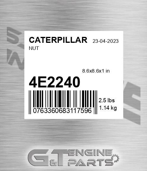 4E-2240 Nut