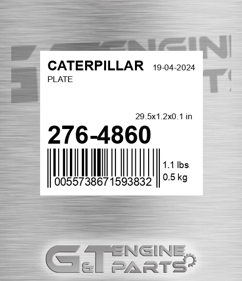 276-4860 Plate