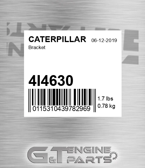 4I4630 CATERPILLAR Bracket