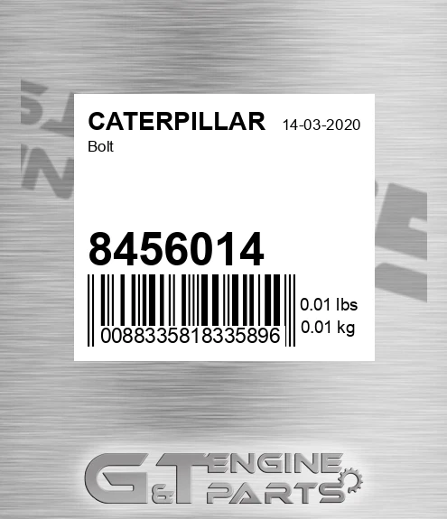 8456014 Bolt