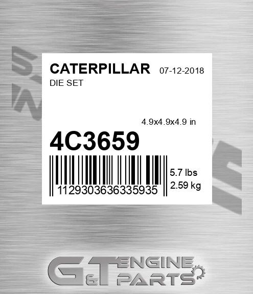 4C3659 Die Set for CATERPILLAR