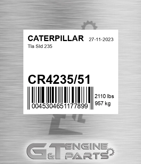 CR423551 Tla Sld 235