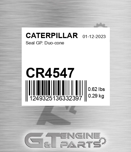 CR4547 Seal Gp. Duo-cone