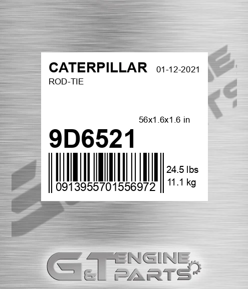 9D-6521 Rod for CATERPILLAR