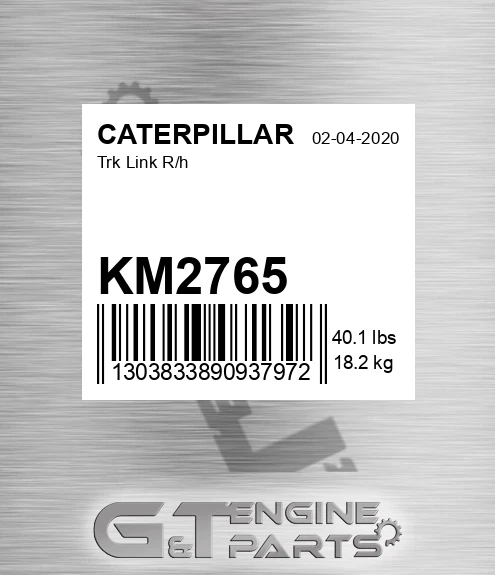 KM2765 Trk Link R/h for CATERPILLAR
