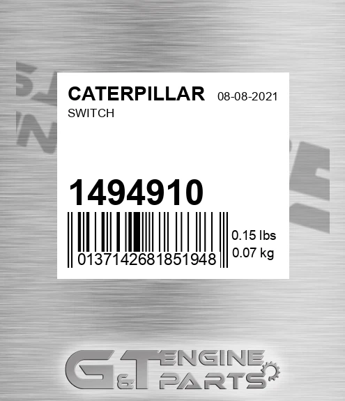 149-4910 Switch for CATERPILLAR