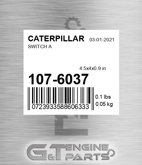 1076037 Switch As for CATERPILLAR