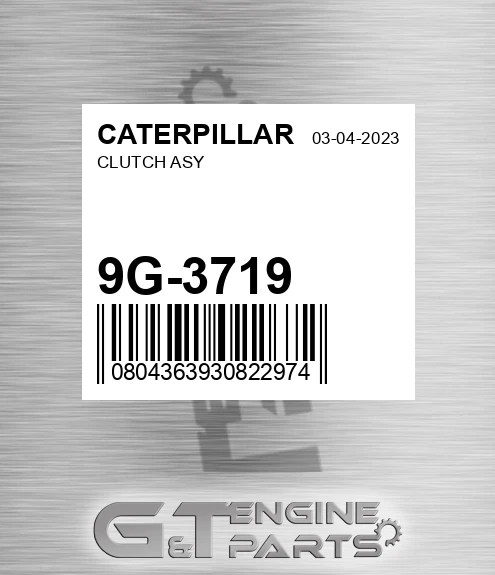 9G-3719 Clutch Asy
