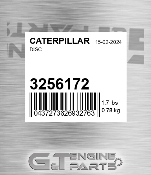 325-6172 Disc