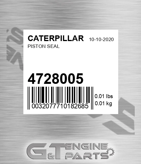 472-8005 Piston Seal for CATERPILLAR