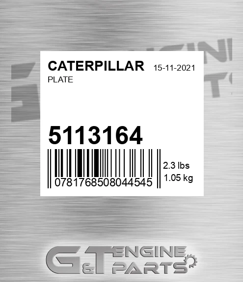 5113164 Plate