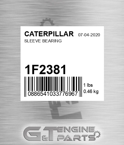 1F-2381 Sleeve Bearing