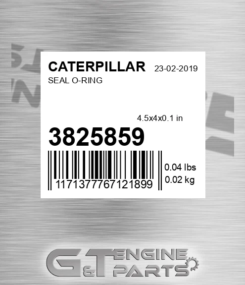 382-5859 Seal O-ring for CATERPILLAR
