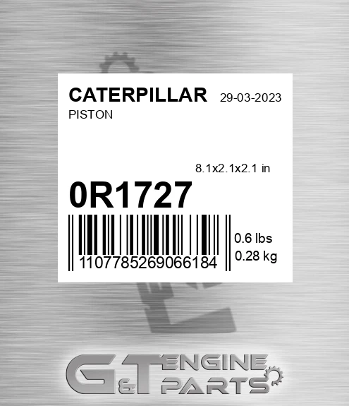 0R-1727 Piston