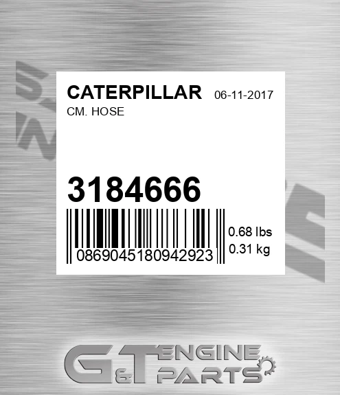 318-4666 Cm. Hose for CATERPILLAR