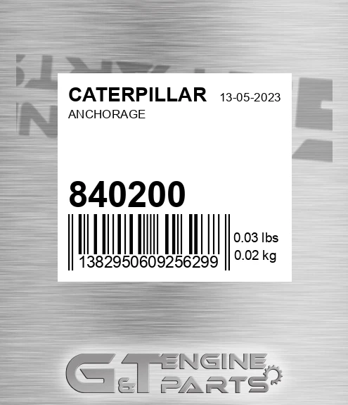 840200 Anchorage for CATERPILLAR