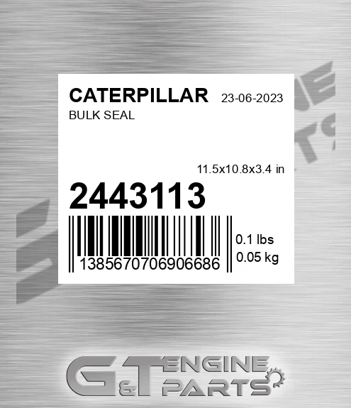 244-3113 Bulk Seal