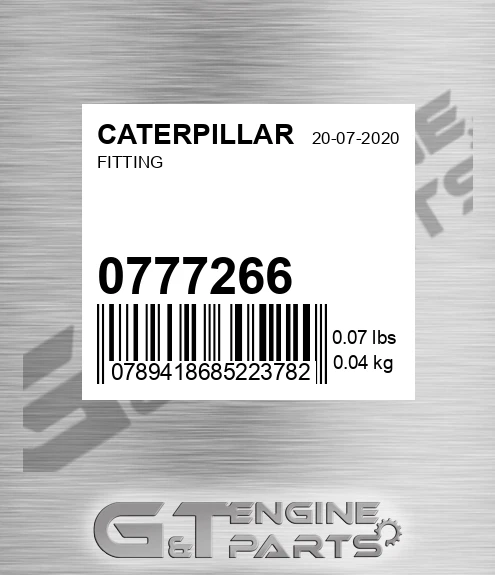 077-7266 Fitting
