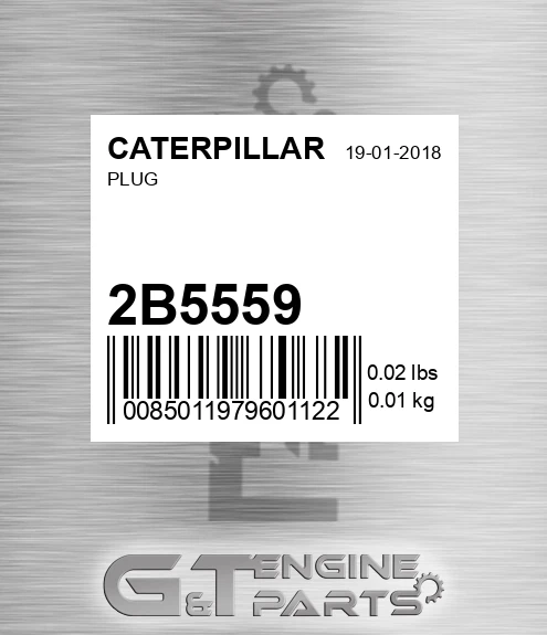 2B-5559 CATERPILLAR Plug