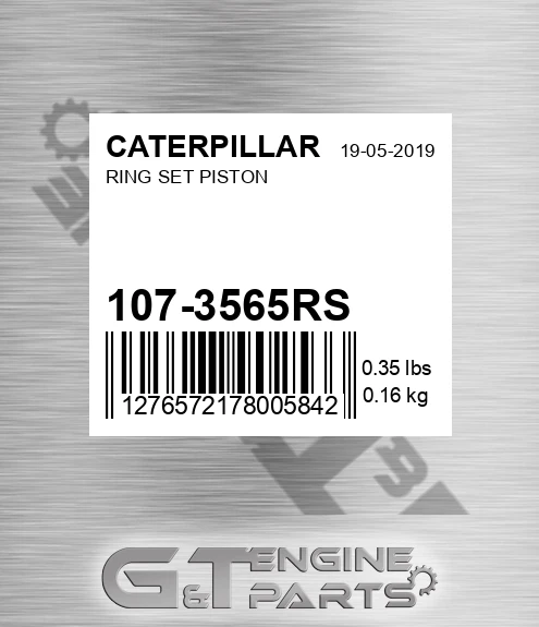 107-3565RS Ring Set Piston for CATERPILLAR