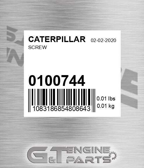 0100744 Screw